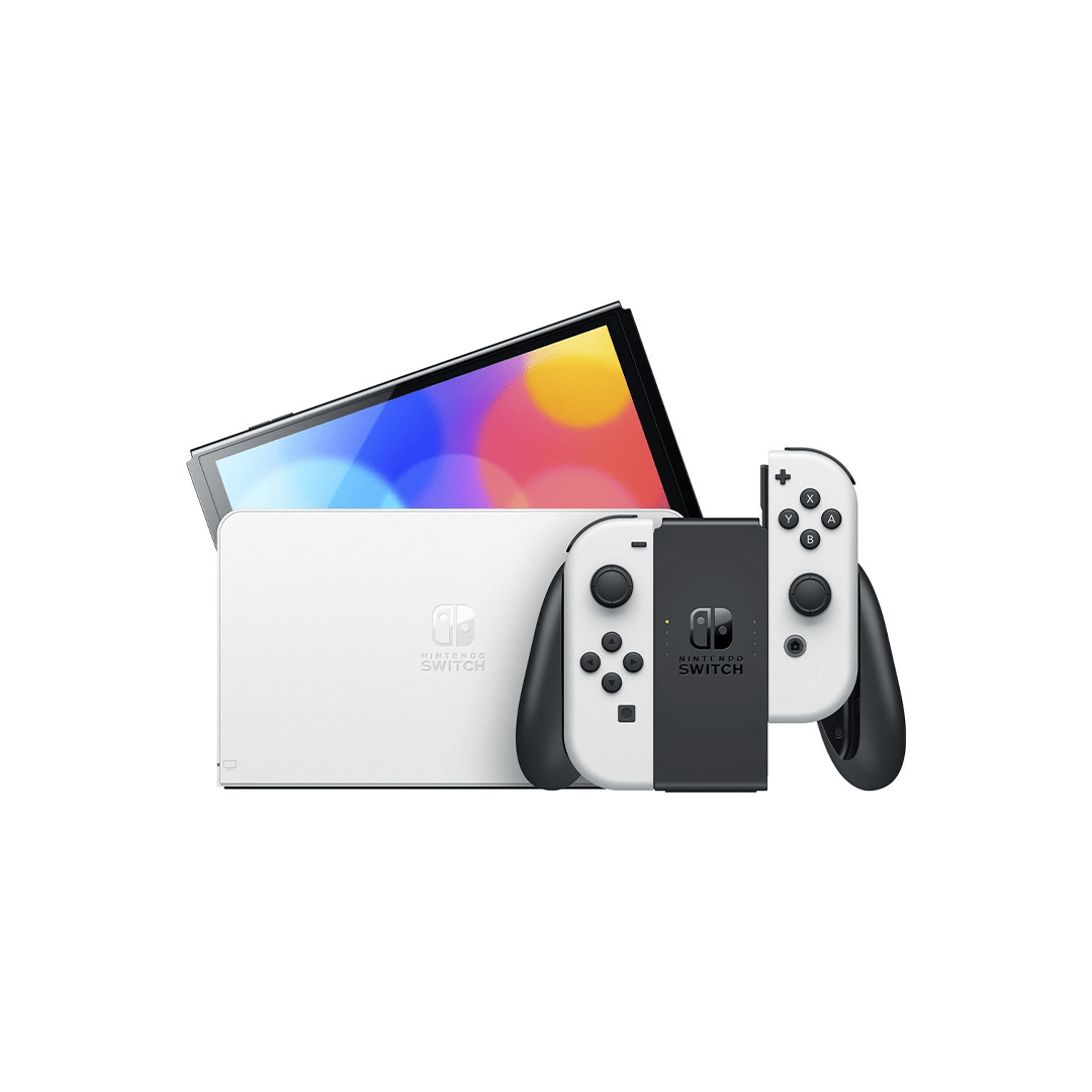 Nintendo Switch OLED Console 64GB - White in Qatar Nintendo Switch OLED Console 64GB - White in Qatar